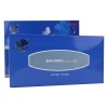维达（Vinda）V2046B 蓝色经典梦幻2层面巾纸抽纸盒装200抽 3包/提 16提/箱