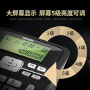 飞利浦（PHILIPS） CORD118商务型 一键拨号家用电话机座机电话办公固定电话机 HCD9669(118)TSD 黑色