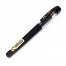 办公型中性笔1.0mm黑色商务签字笔子弹头笔晨光A2502碳素笔水性笔 12支装/盒