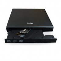 飚王（SSK） 外置光驱 CD/DVD刻录机 USB笔记本电脑光驱 外接移动光盘8X