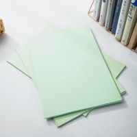 A4彩色复印纸 打印纸 100张/包 80g 浅绿色 80g A4