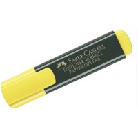 辉柏嘉（Faber-Castell）荧光笔重点标记笔记号笔 单支 黄色154807