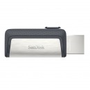 闪迪(SanDisk) 256GB Type-C USB3.1 U盘 DDC2至尊高速版 银色 读速150MB/s 