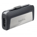 闪迪(SanDisk) 256GB Type-C USB3.1 U盘 DDC2至尊高速版 银色 读速150MB/s 