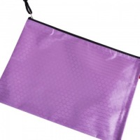晨光（M&G）ADM94854 球纹拉链袋|牛津布袋 A4 10个/包 紫色