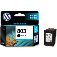 惠普（HP）F6V21AA 803 黑色墨盒 （适用Deskjet 2621 2622 1