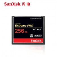闪迪（SanDisk）256GB CF（CompactFlash）存储卡 UDMA7 4K