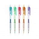 百乐（PILOT）HFGP-20N-SL 透明彩色杆自动铅笔0.5mm 2支混色
