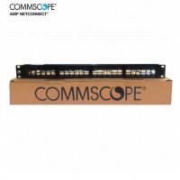 康普AMP 六类非屏蔽24口配线架760237040 （原型号8-1933796-2）含2