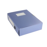 金得利 75mm 加厚型档案盒文件资料盒A4/ 蓝色（75mm）DC-75