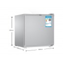 海尔（Haier）50升 单门冰箱 HIPS高光抗菌内胆 BC-50ES