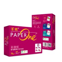 百旺(PAPER ONE)红百旺75gA3复印纸 500张/包 5包/箱