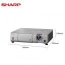 夏普（SHARP)XG-HB490XA投影仪办公会议室工程投影机 官方标配