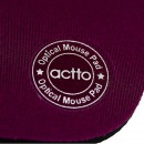 安尚（ACTTO） 鼠标垫 游戏办公加厚可水洗布面鼠标垫 橡胶护腕垫 红色大号283*223(MSP-20)