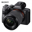 索尼（SONY）ILCE-7M3/a7M3/A7 III全画幅微单相机 专业可换镜数码相机 A7M3K标准套装 （含相机包）