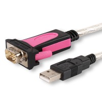 Z-TEK力特工业级USB转串口线RS232 USB2.0 to DB9针公头COM 232串口线缆 1.8米 ZE533C