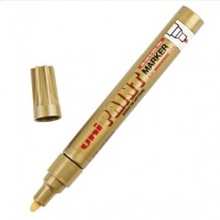 三菱（UNI） PX-20中字油漆笔 2.0mm 12支/盒 金色