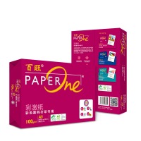 百旺(PAPER ONE)红百旺100gA3复印纸 500张/包 4包/箱